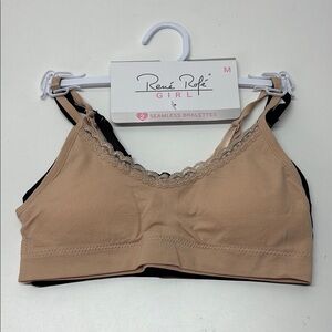 Rene Rofe Tan and Black Tank Tops